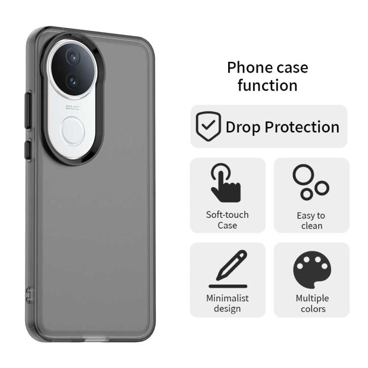 For vivo S20 5G Candy PC Hybrid TPU Shockproof Phone Case
