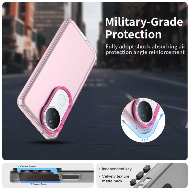 For vivo S20 5G Candy PC Hybrid TPU Shockproof Phone Case