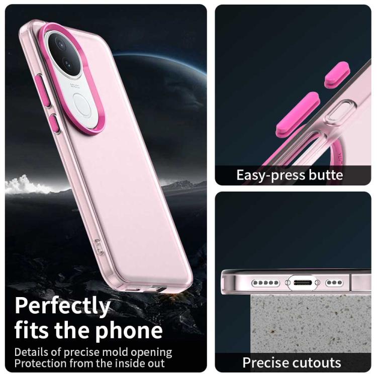 For vivo S20 5G Candy PC Hybrid TPU Shockproof Phone Case