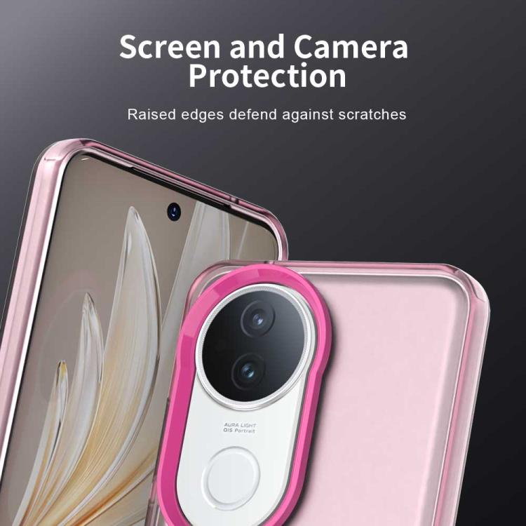 For vivo S20 5G Candy PC Hybrid TPU Shockproof Phone Case