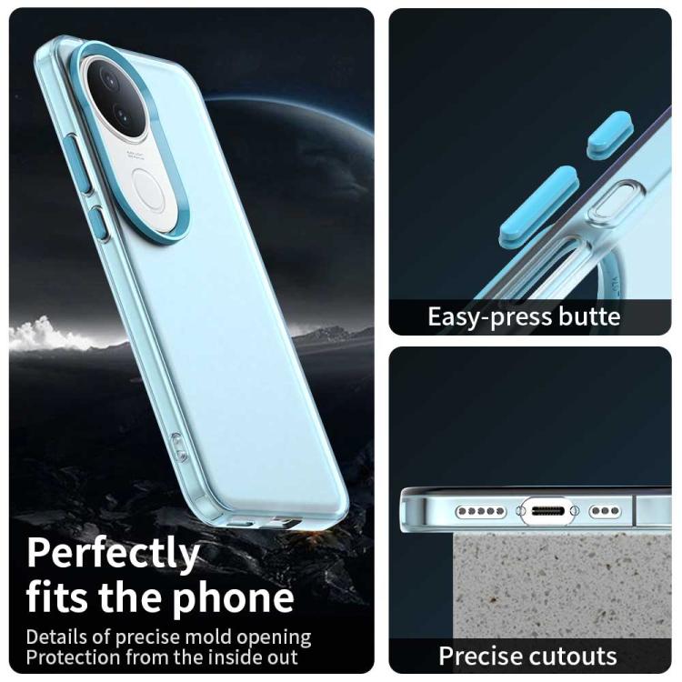 For vivo S20 5G Candy PC Hybrid TPU Shockproof Phone Case