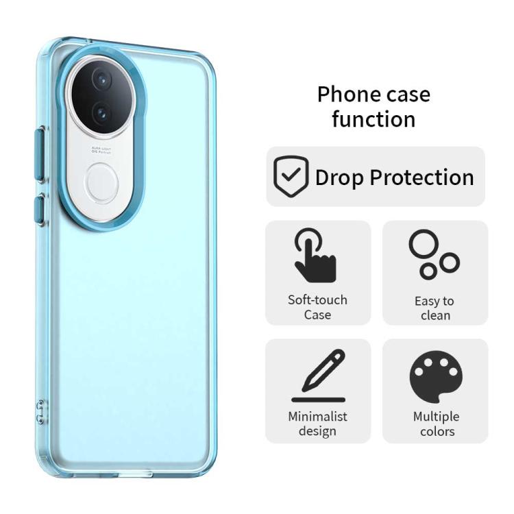 For vivo S20 5G Candy PC Hybrid TPU Shockproof Phone Case