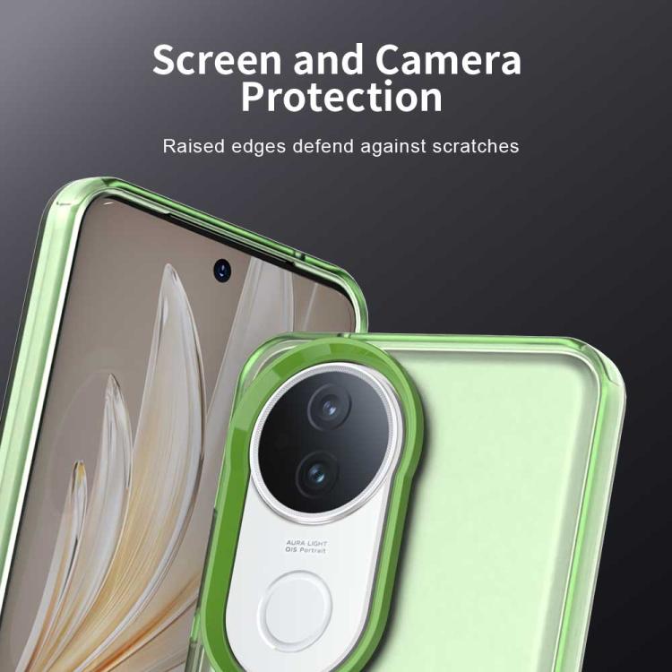 For vivo S20 5G Candy PC Hybrid TPU Shockproof Phone Case