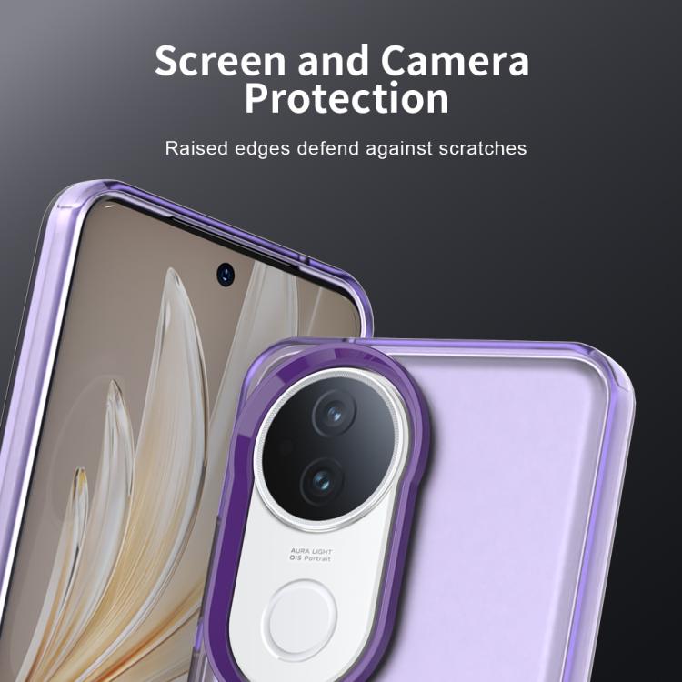 For vivo S20 5G Candy PC Hybrid TPU Shockproof Phone Case