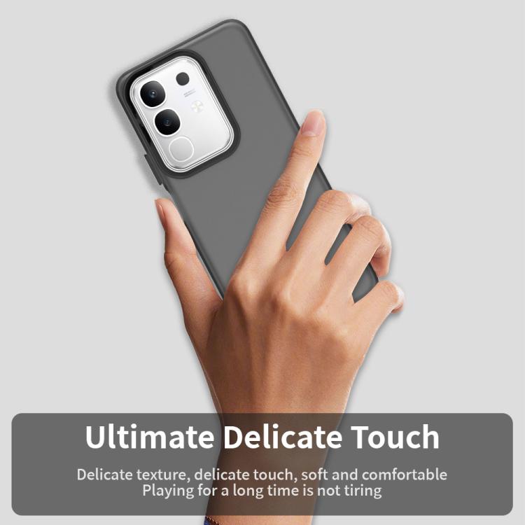 For vivo Y29 4G Candy PC Hybrid TPU Shockproof Phone Case