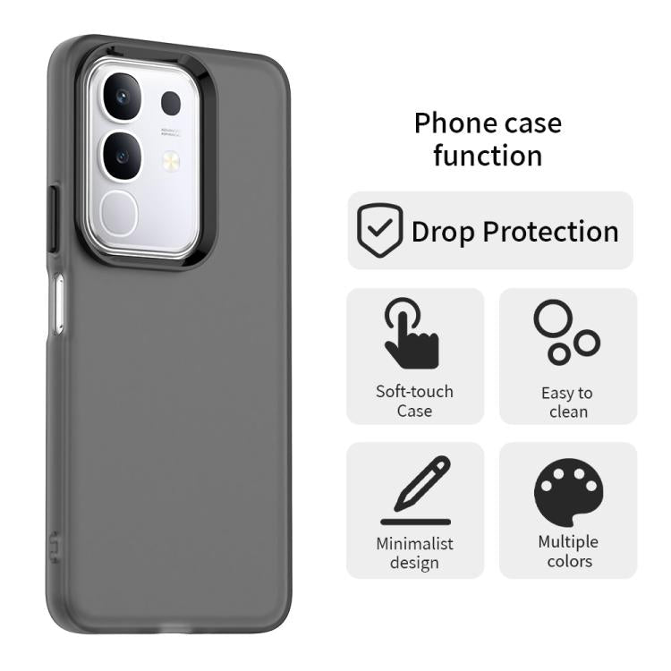 For vivo Y29 4G Candy PC Hybrid TPU Shockproof Phone Case