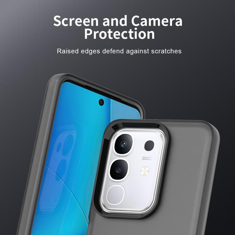 For vivo Y29 4G Candy PC Hybrid TPU Shockproof Phone Case