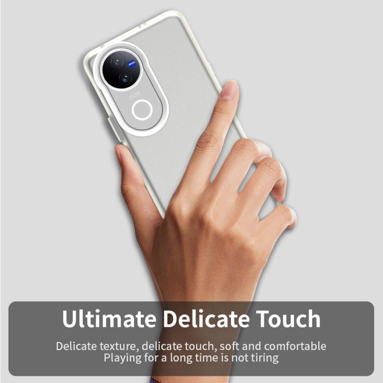 For vivo V50 Candy PC Hybrid TPU Shockproof Phone Case