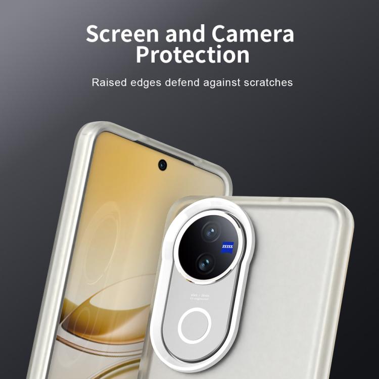 For vivo V50 Candy PC Hybrid TPU Shockproof Phone Case