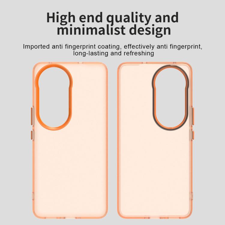 For vivo V50 Candy PC Hybrid TPU Shockproof Phone Case