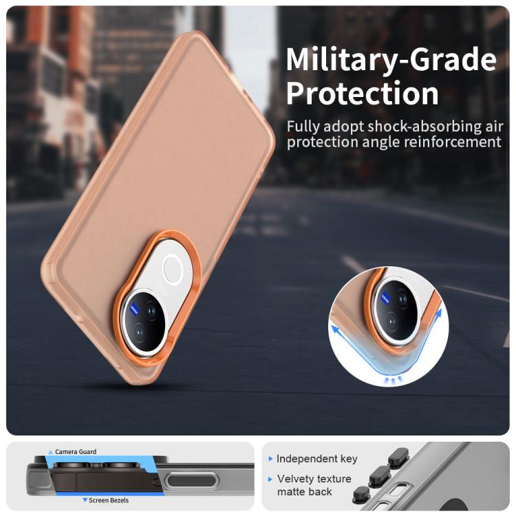 For vivo V50 Candy PC Hybrid TPU Shockproof Phone Case