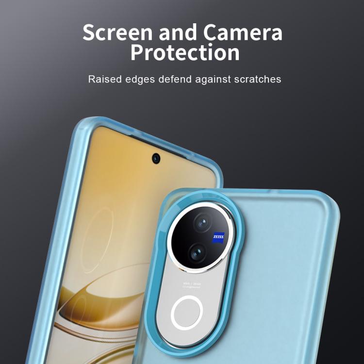 For vivo V50 Candy PC Hybrid TPU Shockproof Phone Case