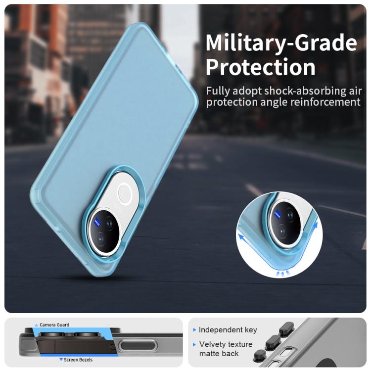 For vivo V50 Candy PC Hybrid TPU Shockproof Phone Case