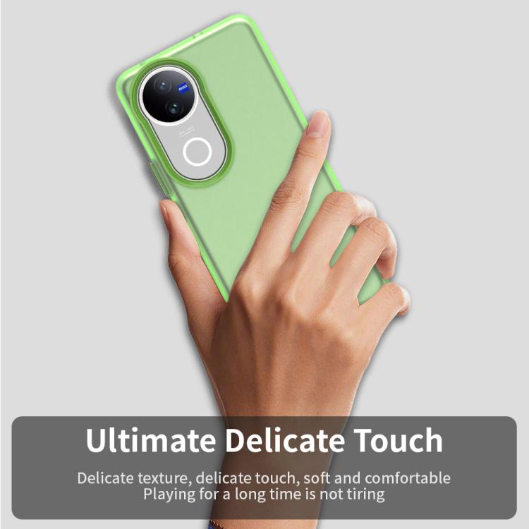 For vivo V50 Candy PC Hybrid TPU Shockproof Phone Case