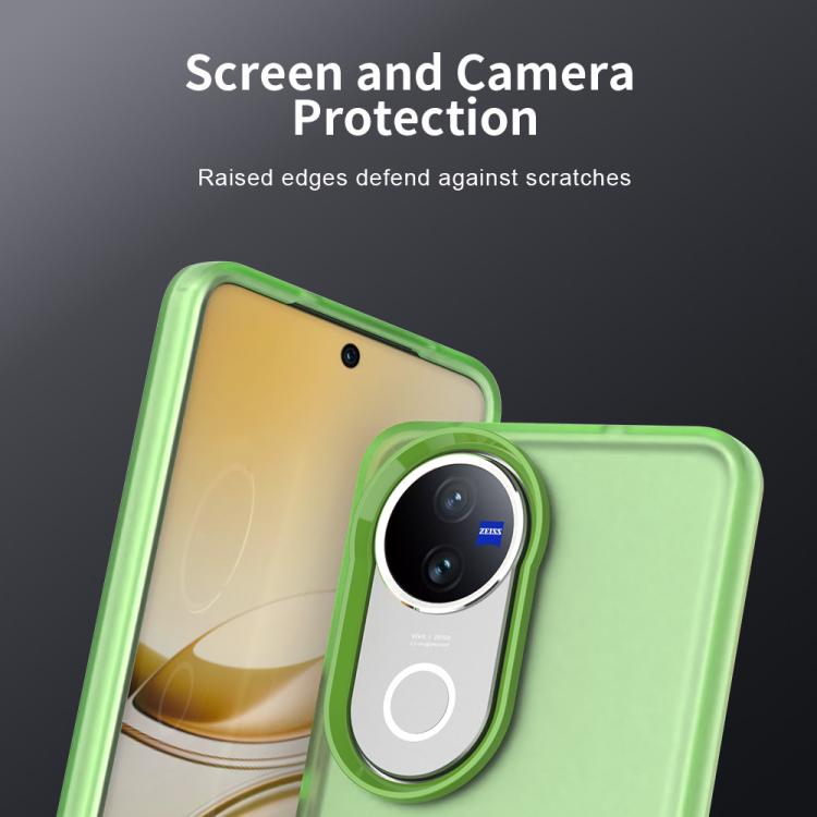 For vivo V50 Candy PC Hybrid TPU Shockproof Phone Case