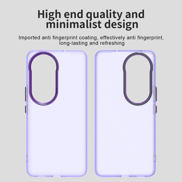 For vivo V50 Candy PC Hybrid TPU Shockproof Phone Case