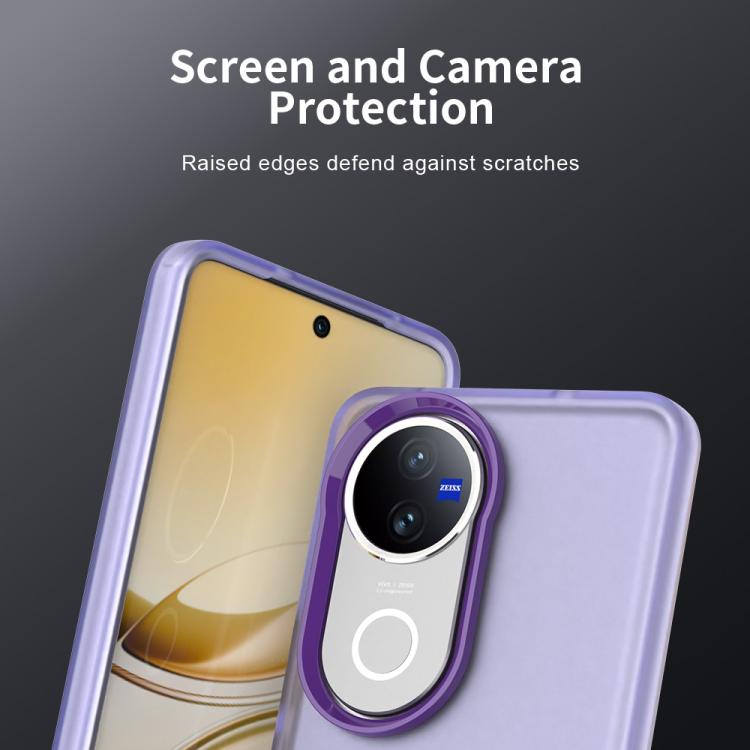 For vivo V50 Candy PC Hybrid TPU Shockproof Phone Case