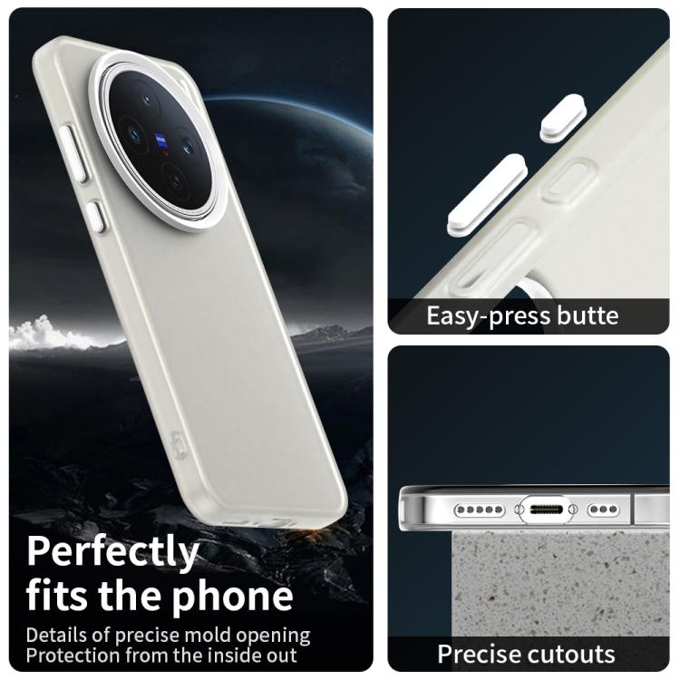 For vivo X200s Candy PC Hybrid TPU Shockproof Phone Case
