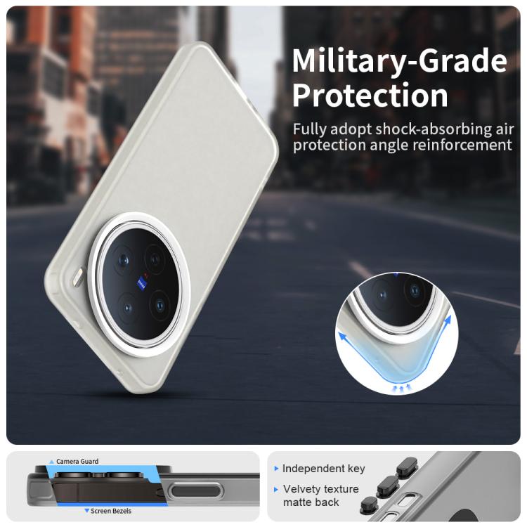 For vivo X200s Candy PC Hybrid TPU Shockproof Phone Case