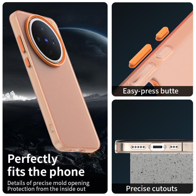 For vivo X200s Candy PC Hybrid TPU Shockproof Phone Case
