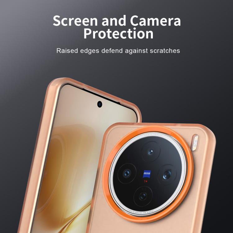 For vivo X200s Candy PC Hybrid TPU Shockproof Phone Case
