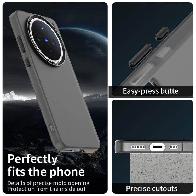 For vivo X200s Candy PC Hybrid TPU Shockproof Phone Case