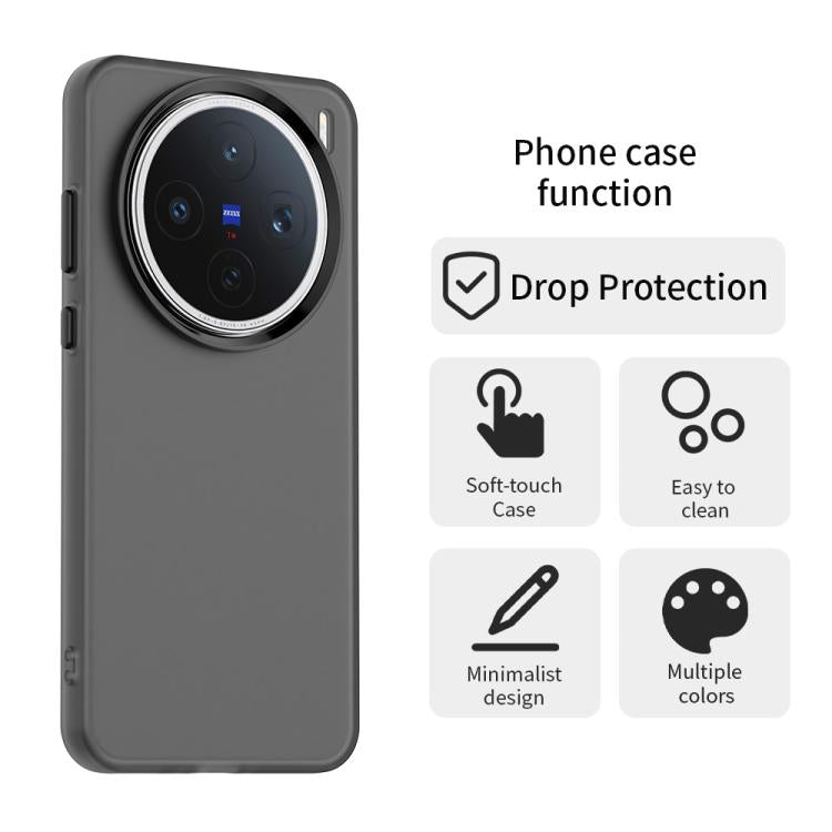 For vivo X200s Candy PC Hybrid TPU Shockproof Phone Case