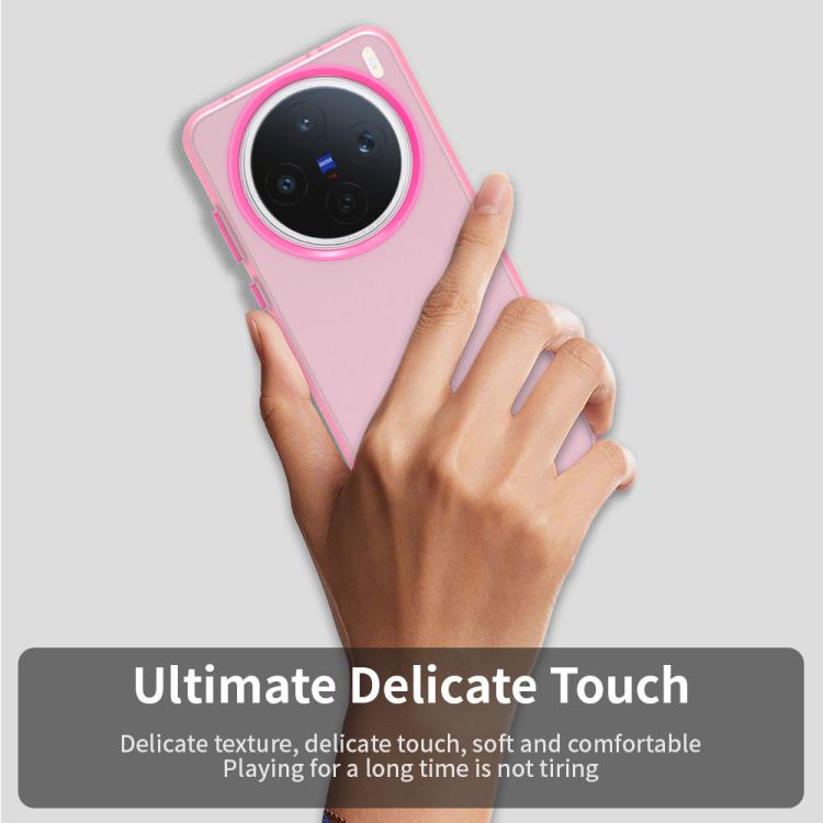 For vivo X200s Candy PC Hybrid TPU Shockproof Phone Case