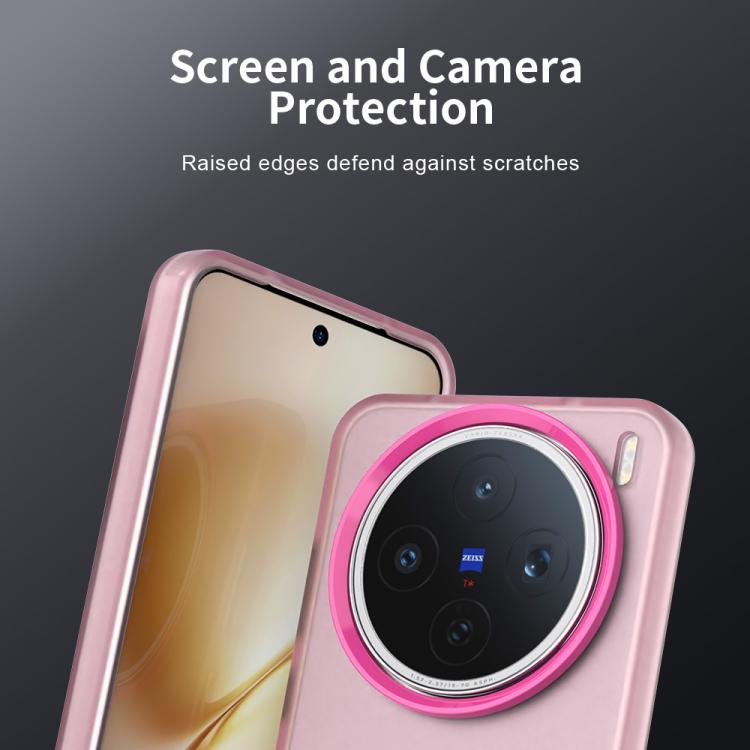 For vivo X200s Candy PC Hybrid TPU Shockproof Phone Case