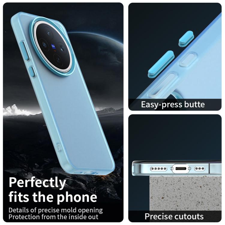 For vivo X200s Candy PC Hybrid TPU Shockproof Phone Case