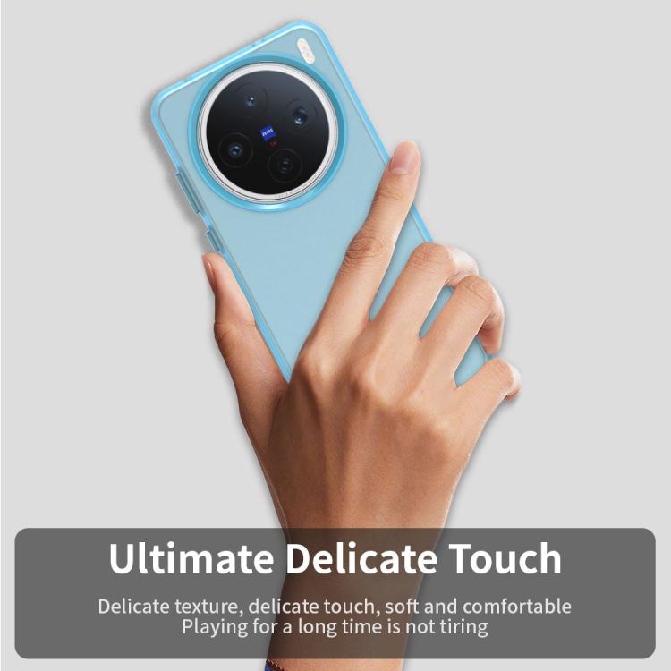 For vivo X200s Candy PC Hybrid TPU Shockproof Phone Case