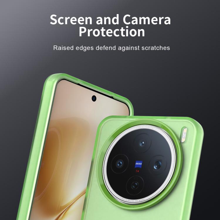 For vivo X200s Candy PC Hybrid TPU Shockproof Phone Case