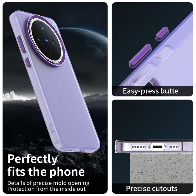 For vivo X200s Candy PC Hybrid TPU Shockproof Phone Case
