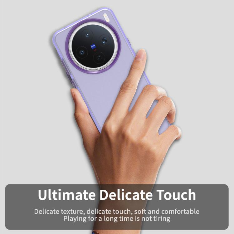 For vivo X200s Candy PC Hybrid TPU Shockproof Phone Case