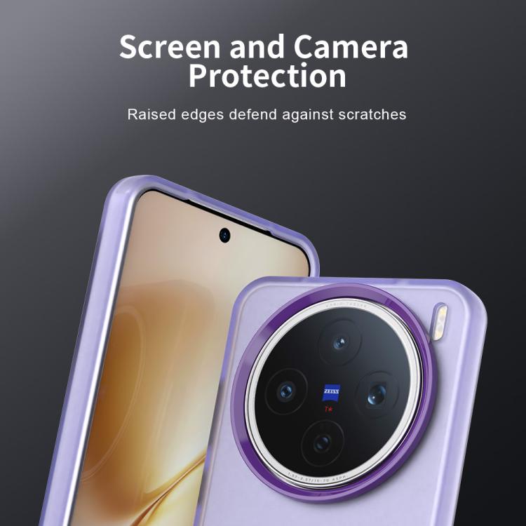 For vivo X200s Candy PC Hybrid TPU Shockproof Phone Case
