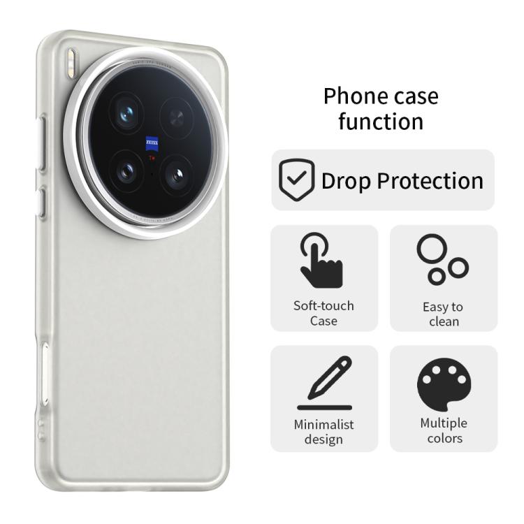 For vivo X200 Ultra Candy PC Hybrid TPU Shockproof Phone Case