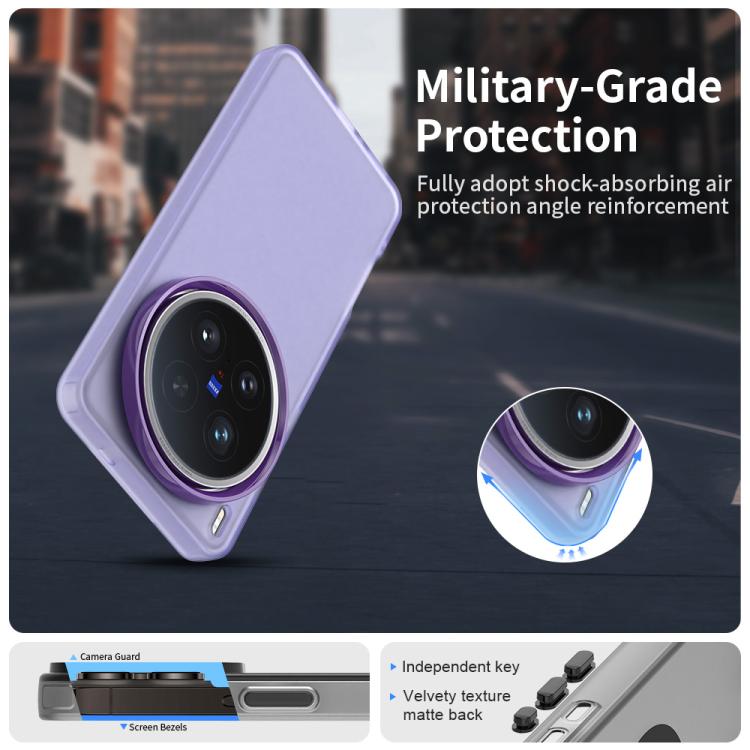 For vivo X200 Ultra Candy PC Hybrid TPU Shockproof Phone Case