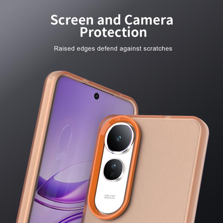 For vivo V50 Lite 5G Candy PC Hybrid TPU Shockproof Phone Case