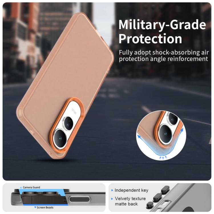 For vivo V50 Lite 5G Candy PC Hybrid TPU Shockproof Phone Case