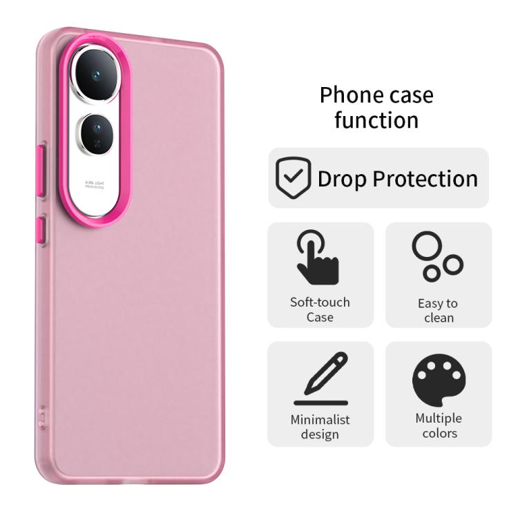 For vivo V50 Lite 5G Candy PC Hybrid TPU Shockproof Phone Case