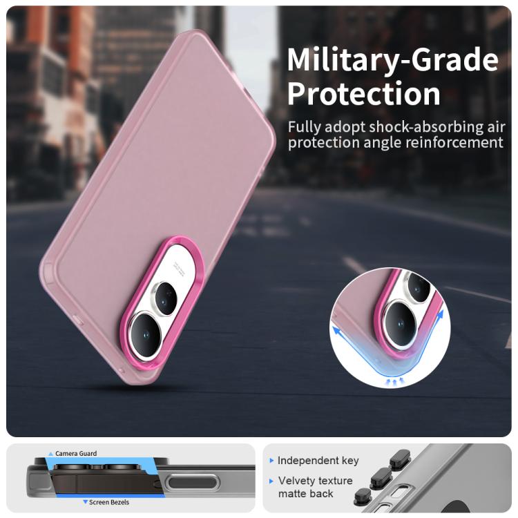 For vivo V50 Lite 5G Candy PC Hybrid TPU Shockproof Phone Case