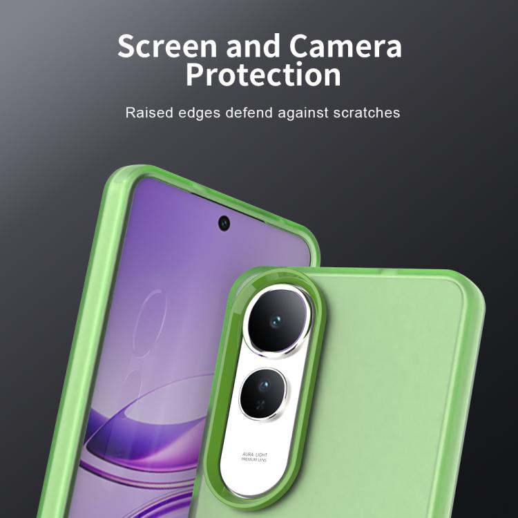 For vivo V50 Lite 5G Candy PC Hybrid TPU Shockproof Phone Case