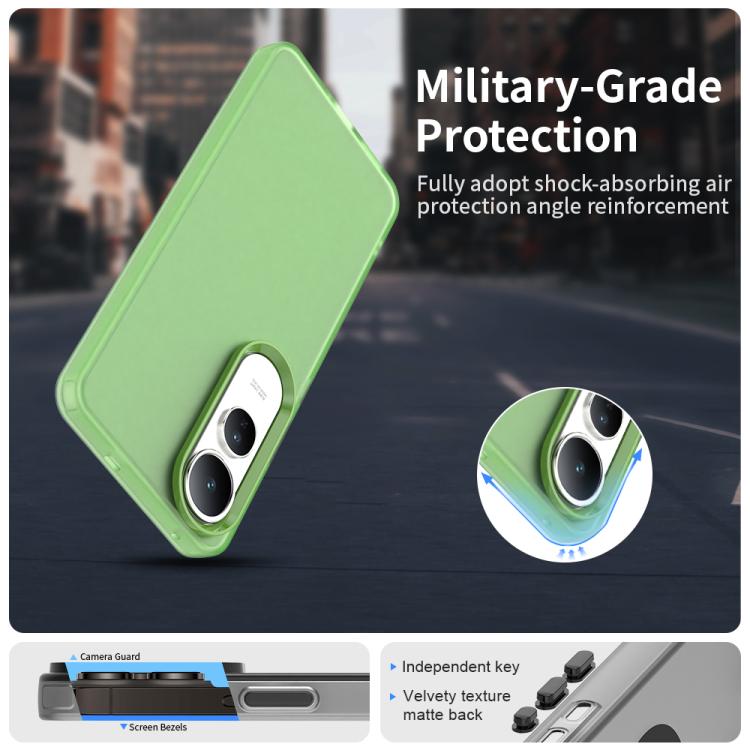 For vivo V50 Lite 5G Candy PC Hybrid TPU Shockproof Phone Case