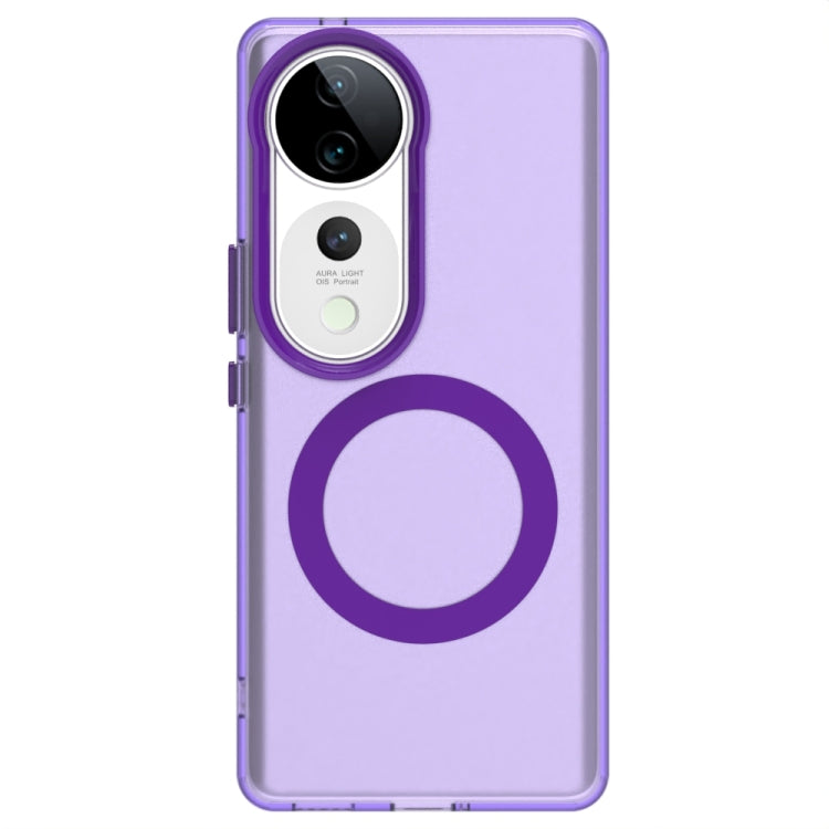 For vivo S19 Pro Candy Magsafe PC Hybrid TPU Phone Case