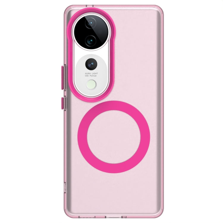For vivo V40 Pro 5G Candy Magsafe PC Hybrid TPU Phone Case