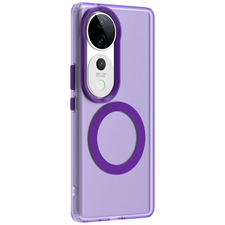 For vivo S19 Candy Magsafe PC Hybrid TPU Phone Case