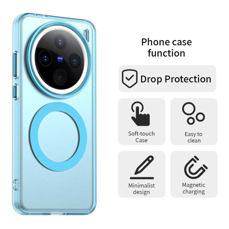 For vivo X200 Candy Magsafe PC Hybrid TPU Phone Case