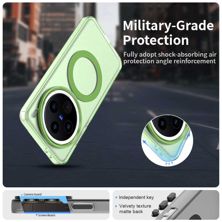 For vivo X200 Candy Magsafe PC Hybrid TPU Phone Case