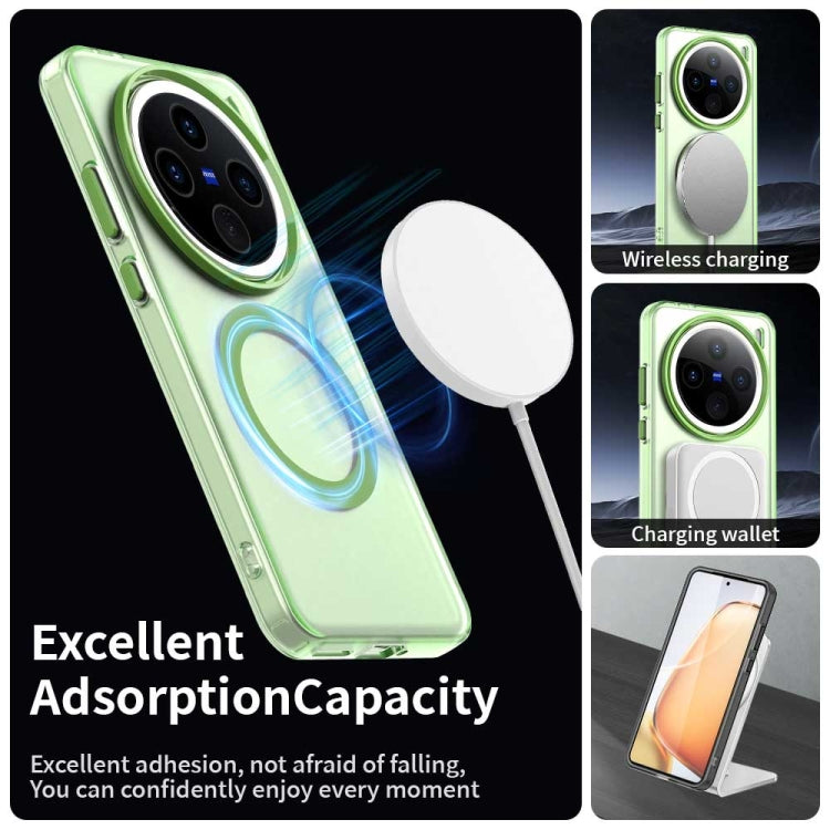 For vivo X200 Candy Magsafe PC Hybrid TPU Phone Case