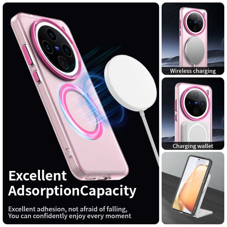 For vivo X200 Pro Candy Magsafe PC Hybrid TPU Phone Case